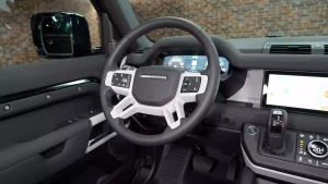 Land Rover Defender P400 XS Edition: Luxury in Stylish Santorini Black Luxury car for sale in Dubai UAE