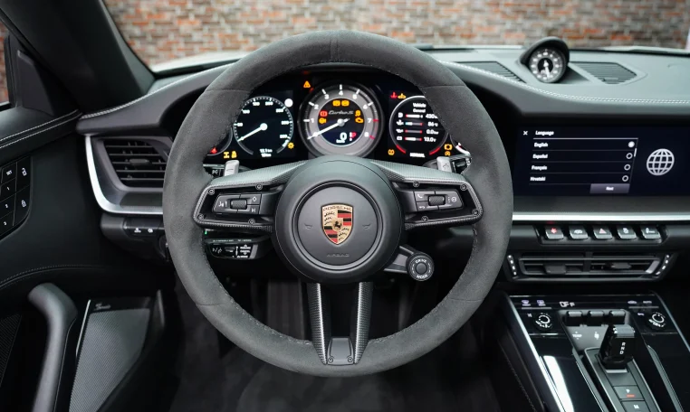 2023 Porsche 911 Turbo S Cabriolet in Chalk Grey: A Luxury Driving Experience