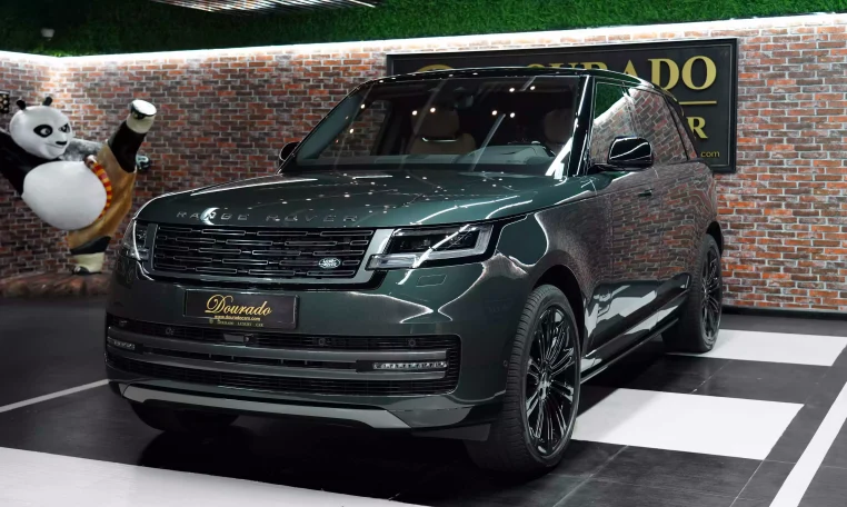 Buy 2023 Green Range Rover Autobiography P530 Exotic Car in Dubai