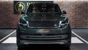 Buy 2023 Green Range Rover Autobiography P530 Luxury Car in Dubai