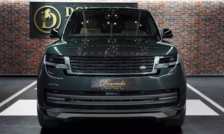 Buy 2023 Green Range Rover Autobiography P530 Luxury Car in Dubai