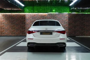 Mercedes S 500 in White Exotic Car for Sale in UAE