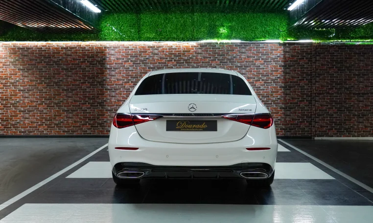 Mercedes S 500 in White Exotic Car for Sale in UAE