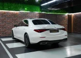 Mercedes S 500 in White Dealership in UAE