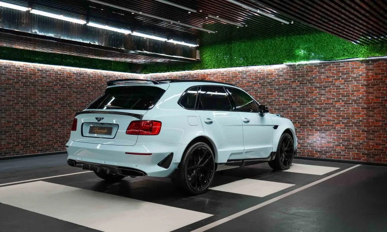 Bentley Bentayga GTX ONYX Edition in Jetstream blue luxury car dealership