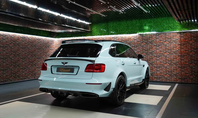 Buy Bentley Bentayga GTX ONYX Edition in Jetstream blue in Dubai UAE