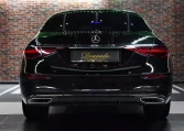 Mercedes-Benz S 580 4MATIC in Black Car Dealership in Dubai