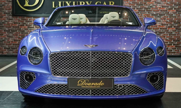 Bentley Continental GT Convertible blue seller