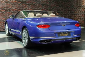 Buy Bentley Continental GT Convertible blue Exotic Car