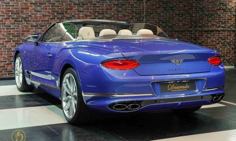 Buy Bentley Continental GT Convertible blue Exotic Car