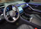 Mercedes-Benz S 580 4MATIC in Black Super Car Dealership in Dubai