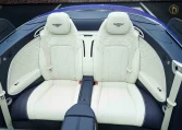 Bentley Continental GT Convertible blue Exotic car