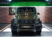 Mercedes G 63 Double Night Package in Olive Green Luxury Car for Sale in Dubai