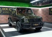 Mercedes G 63 Double Night Package in Olive Green Luxury Car for Sale in Dubai