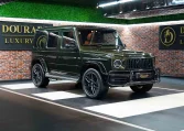 Mercedes G 63 Double Night Package in Olive Luxury Car for Sale in Dubai