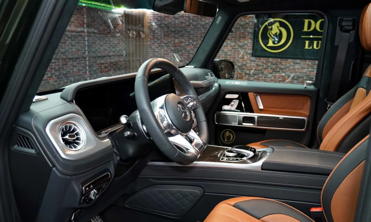 Buy Mercedes G 63 Double Night Package in Olive Green in Dubai