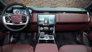 Range Rover Autobiography P530 Exotic SUV in Sleek Black Dubai Dealership