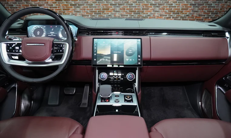 Range Rover Autobiography P530 Exotic SUV in Sleek Black Dubai Dealership