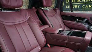 Range Rover Autobiography P530 Exotic SUV in Sleek Black Dealership Dubai