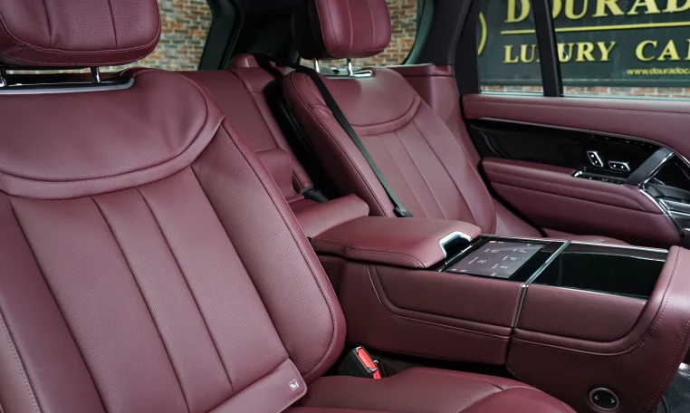 Range Rover Autobiography P530 Exotic SUV in Sleek Black Dealership Dubai