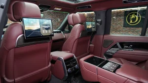 Range Rover Autobiography P530 Exotic SUV in Sleek Black Dealership UAE