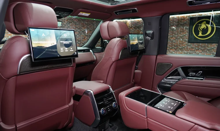 Range Rover Autobiography P530 Exotic SUV in Sleek Black Dealership UAE