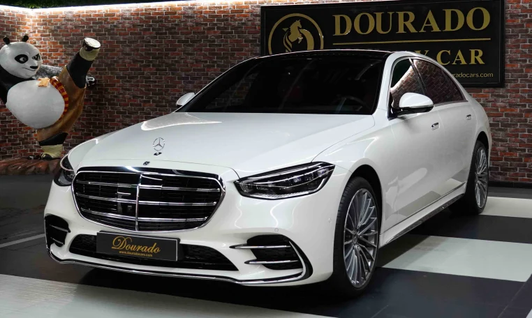 Buy Mercedes S 580 4MATIC in White in Dubai