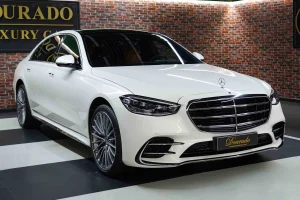 Mercedes S 580 4MATIC Car in White for Sale in UAE