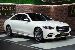 Mercedes S 580 4MATIC in White Exotic Car for Sale UAE