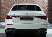 Mercedes S 580 4MATIC in White Dealership in Dubai UAE