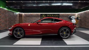 Ferrari Roma in Red for Sale in Dubai