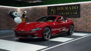 Ferrari Roma in Red for Sale in Dubai UAE