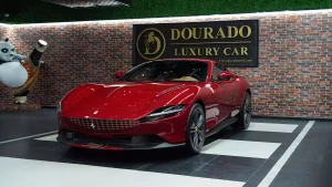 Ferrari Roma in Red for Sale in Dubai UAE