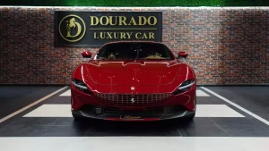 Ferrari Roma in Red Car for Sale in Dubai UAE