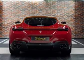 Ferrari Roma in Red Dealership in Dubai UAE