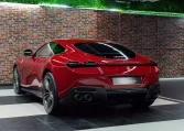 Ferrari Roma in Red Car Dealership in Dubai