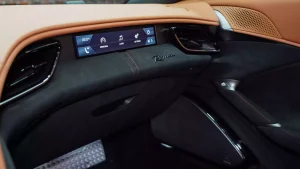 Ferrari Roma in Red Exotic Car Dealership in Dubai