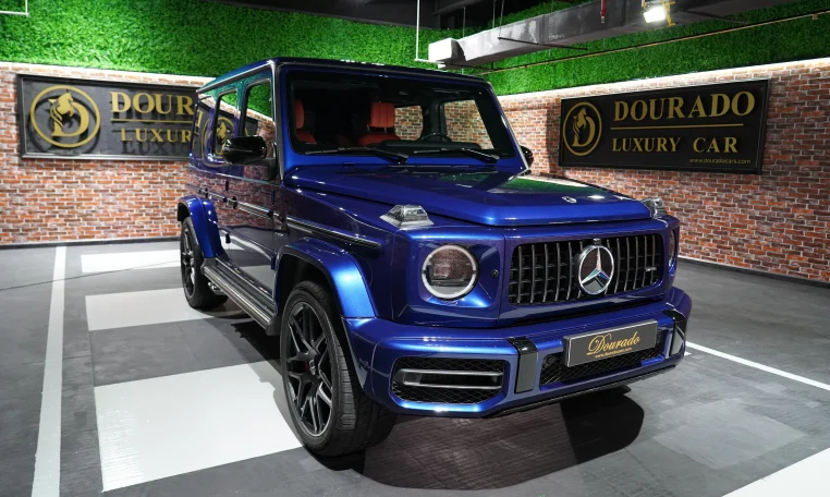MERCEDES G-63 in Blue for Sale in Dubai