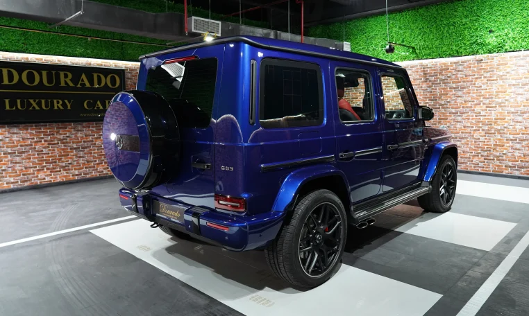 MERCEDES G-63 in Blue for Sale in Dubai UAE