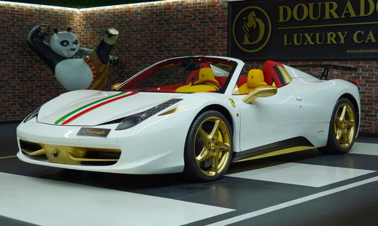 Ferrari 458 Spider dealership Dubai