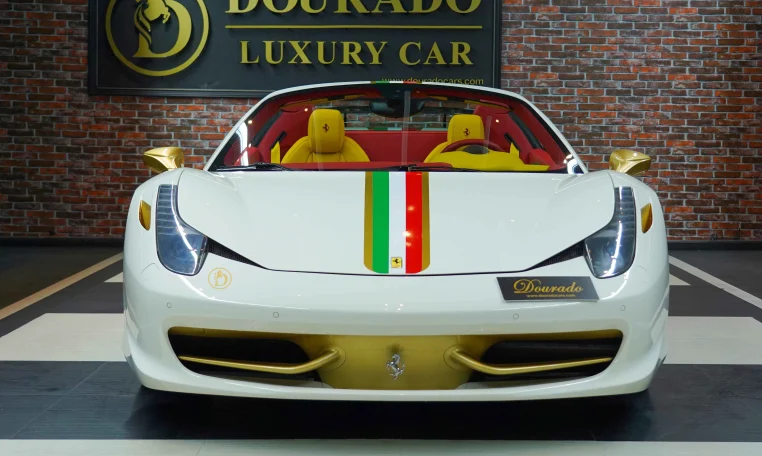 Buy Ferrari 458 Spider Luxury car in UAE