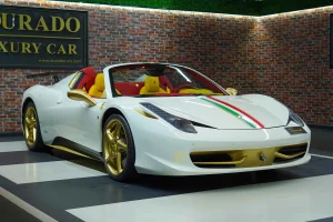 Buy Ferrari 458 Spider Luxury car in Dubai