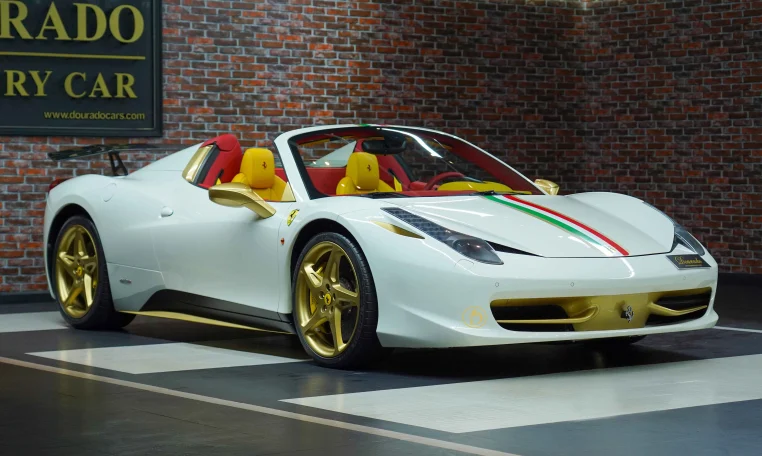 Buy Ferrari 458 Spider supercar Dubai UAE