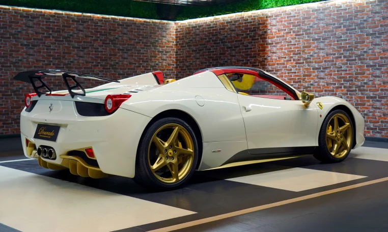 Ferrari 458 Spider supercar for sale in UAE