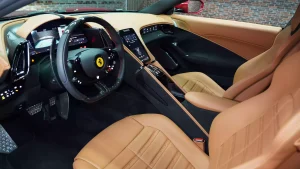 Buy Ferrari Roma Luxury Car in Red in Dubai UAE