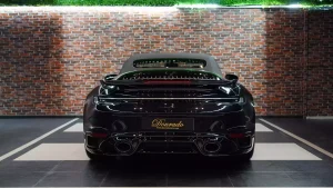 Porsche 911 Turbo S Cabriolet Super Car Dealership in Dubai