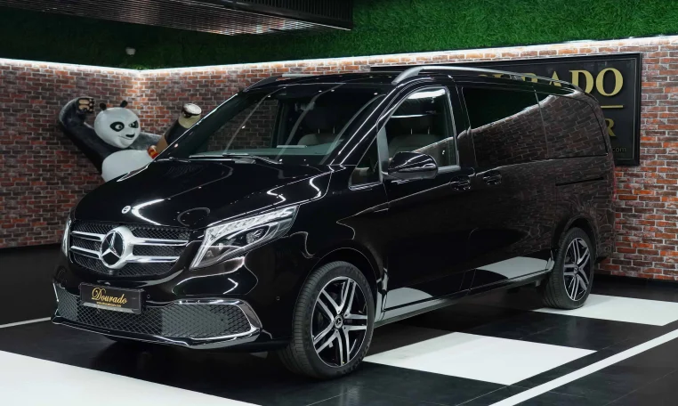 Mercedes V 250 D with Brown Interior Car for Sale in Dubai