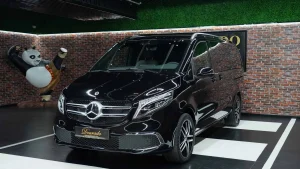 Mercedes V 250 D with Brown Interior for Sale in Dubai UAE