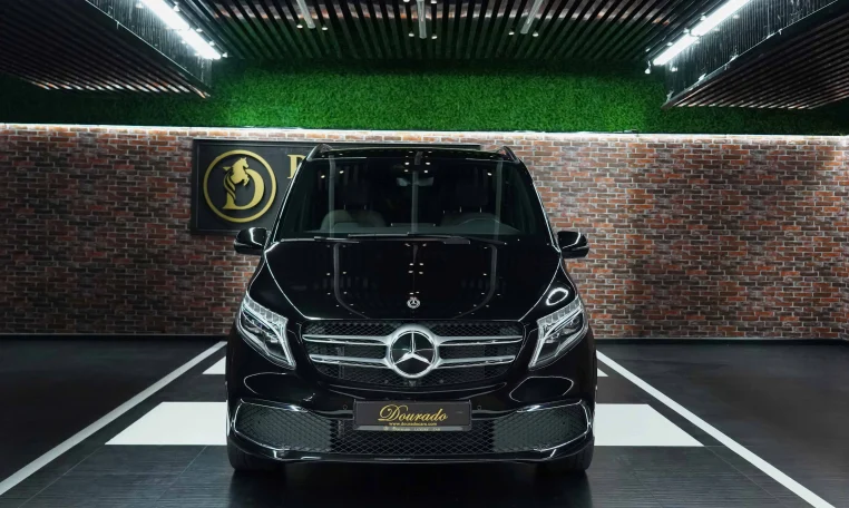 Mercedes V 250 D with Brown Interior for Sale in Dubai