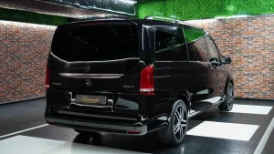 Mercedes V 250 D with Brown Interior Dealership in Dubai